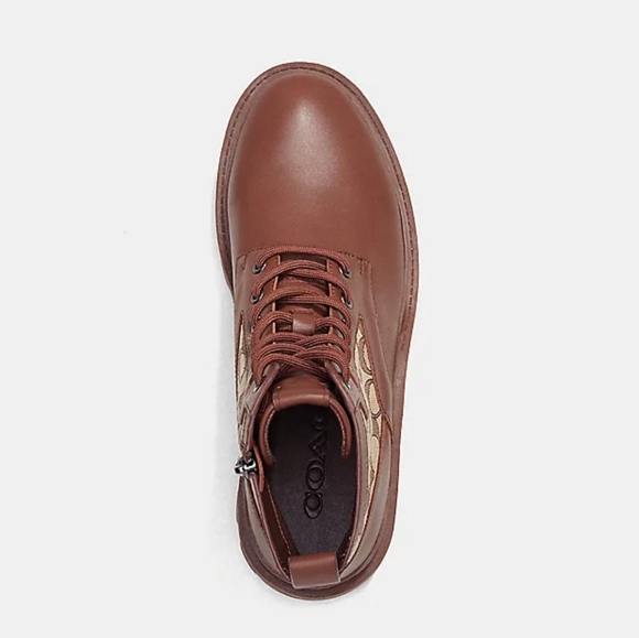 NEW! Citysole Boot 👢  with Signature Jacquard in Saddle/Khaki - Picture 5 of 5